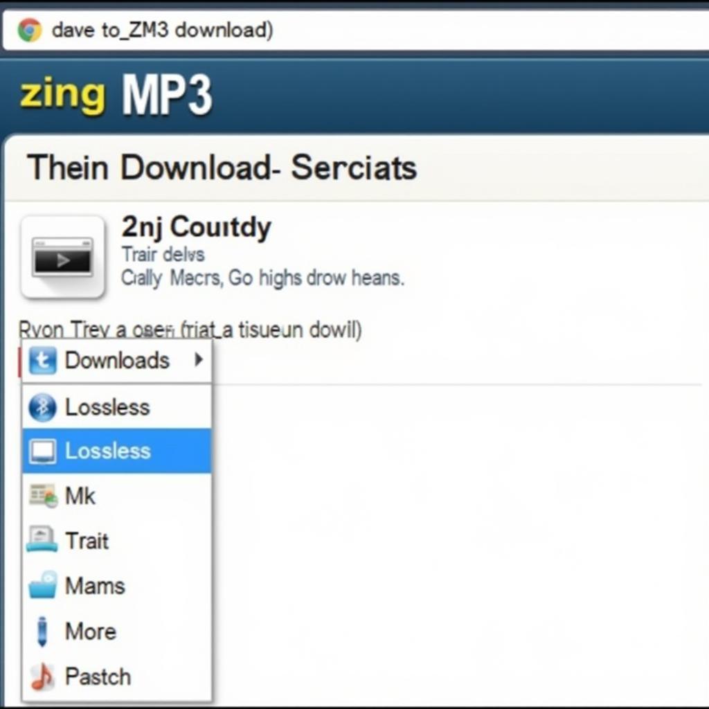 Download Lossless Zing MP3