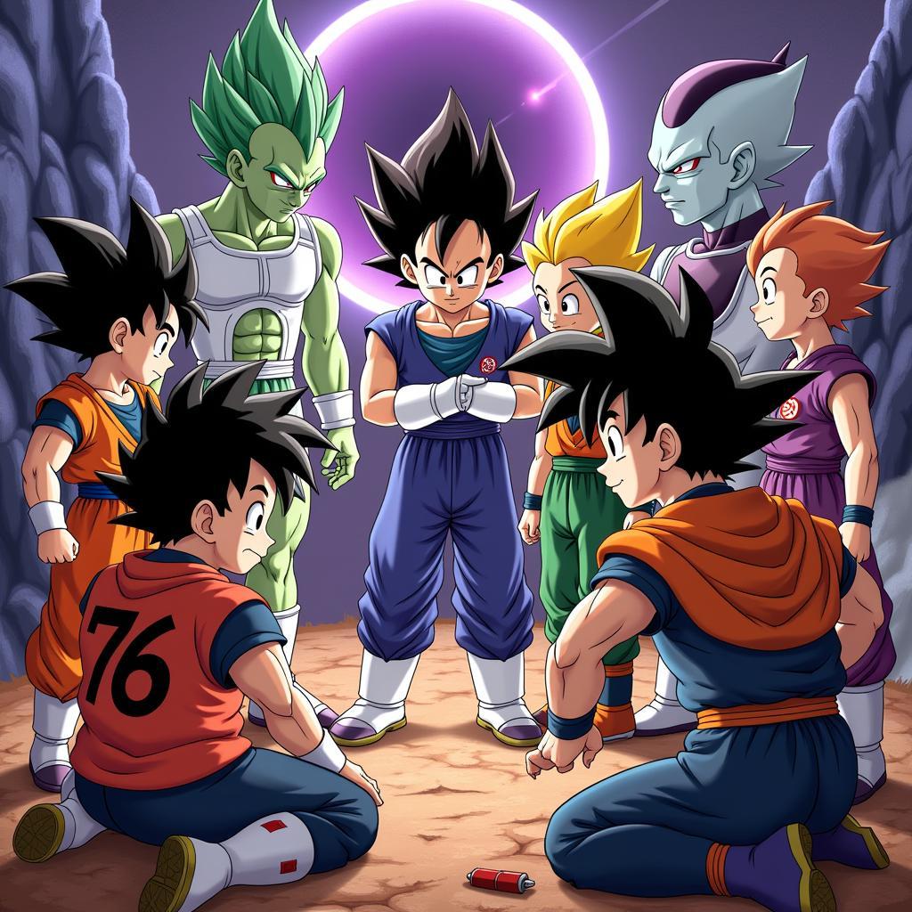 Vũ trụ 7 bàn chiến thuật trong Dragon Ball Super 101 trên Zing TV