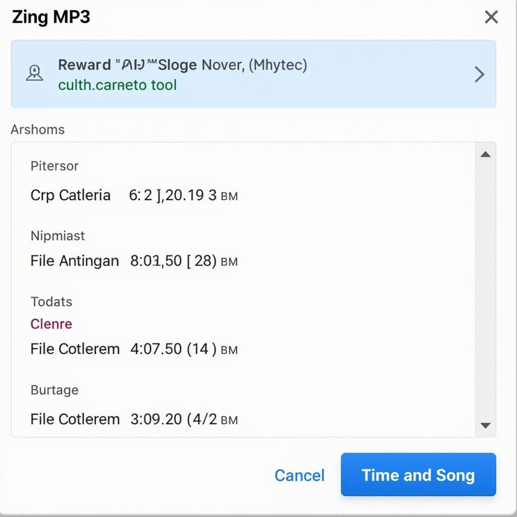 Dung Lượng Bài Hát Zing MP3