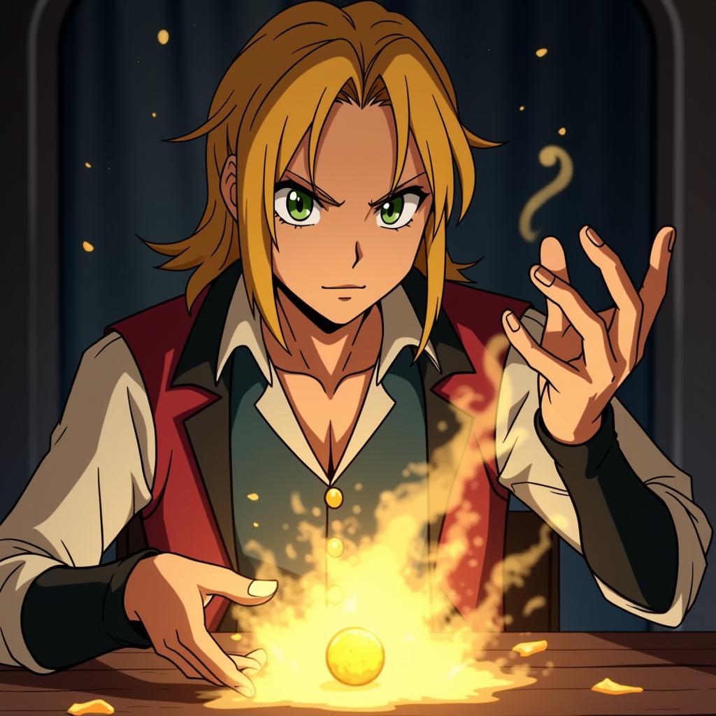 Edward Elric sử dụng thuật luyện kim