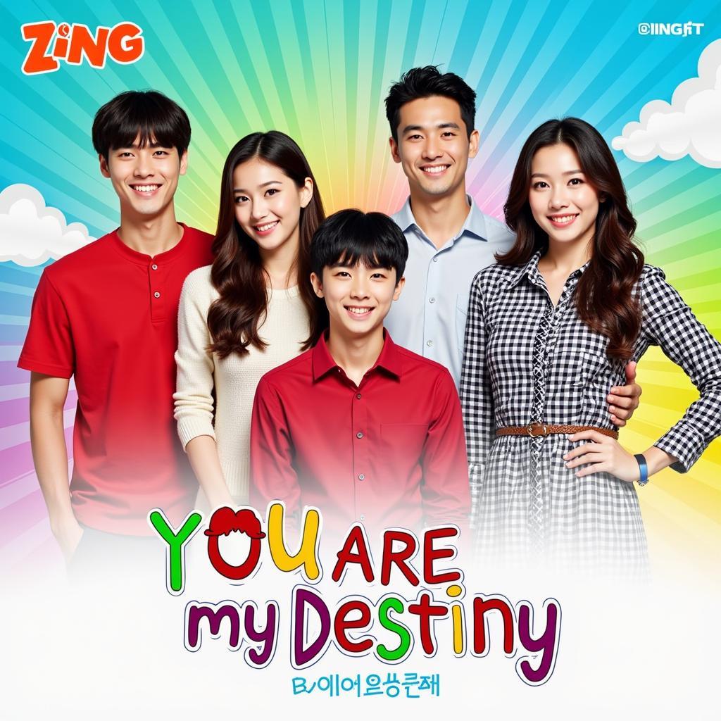 Poster phim "Em là định mệnh của anh" Zing TV