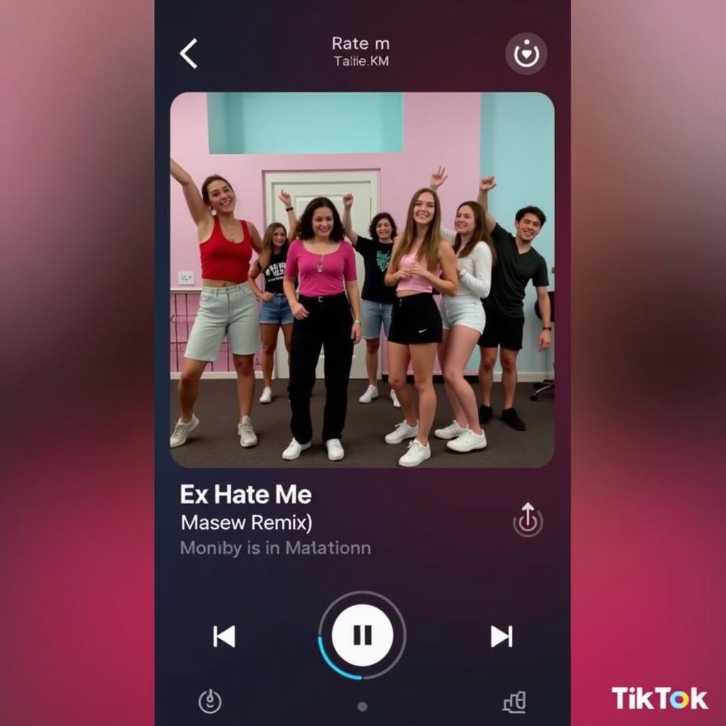 Video Tiktok sử dụng nhạc nền Ex Hate Me Masew Zing Mp3