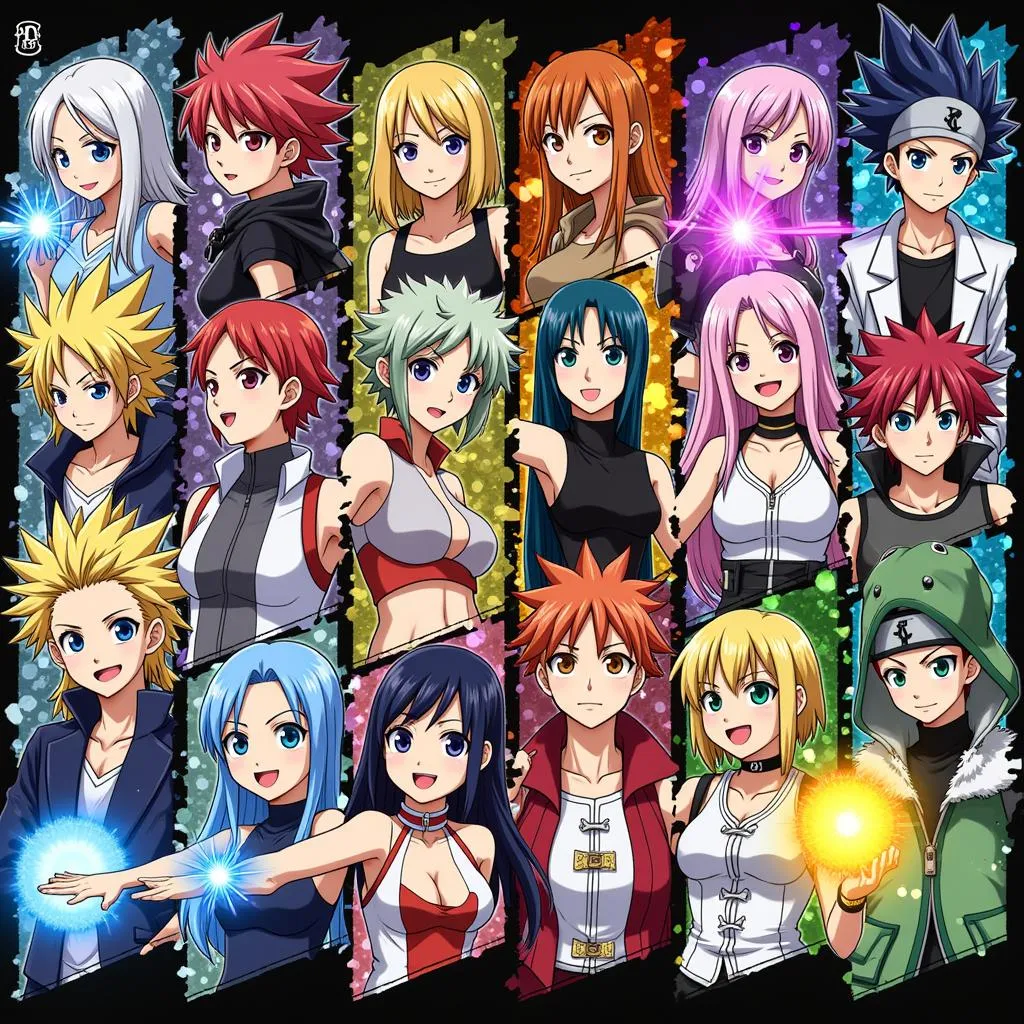 Hệ thống nhân vật Fairy Tail SS3 Zing