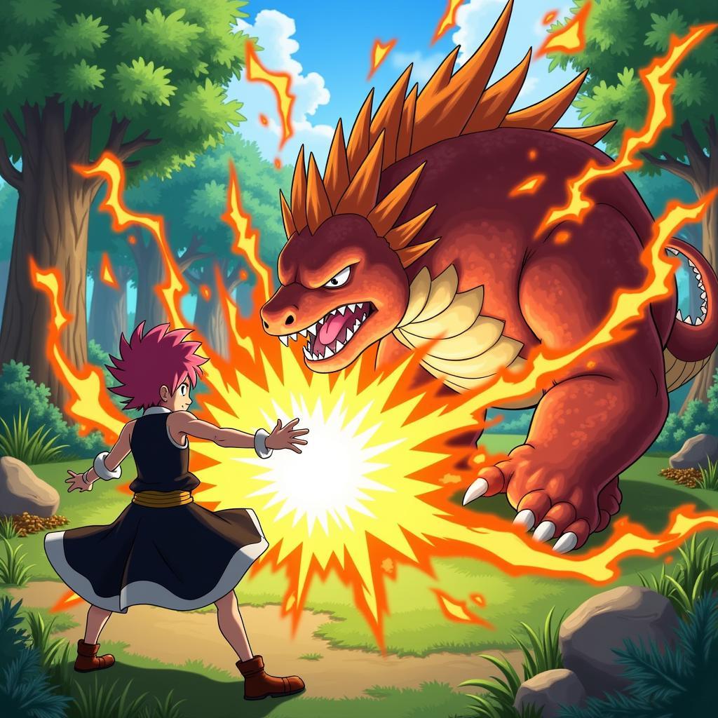 Game Fairy Tail Zing Me - Chiến đấu