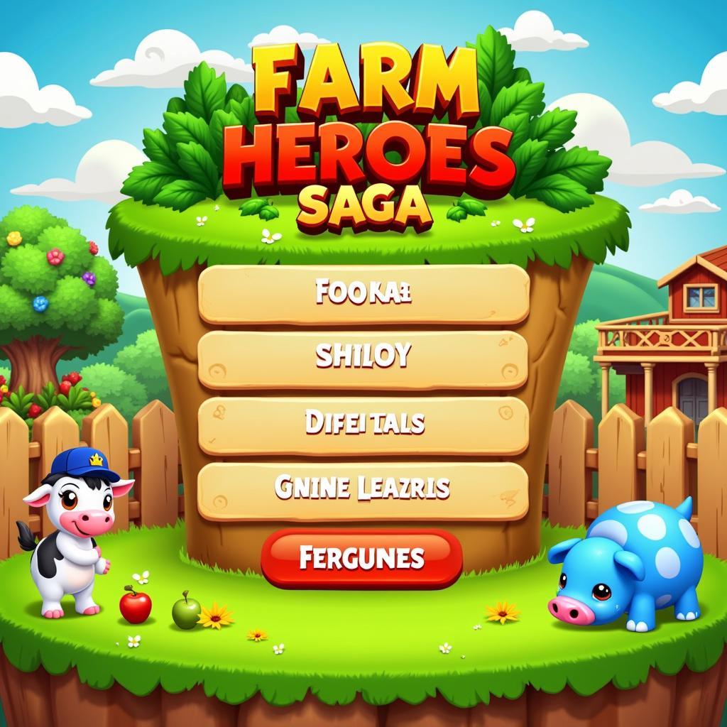 Giao Diện Farm Heroes Saga Mod Apk Zing