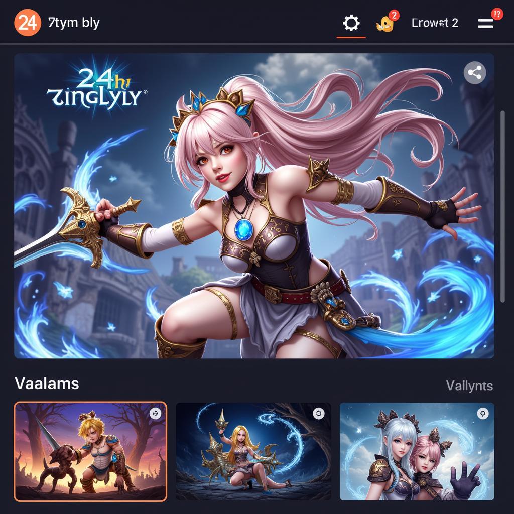 Game Nhập Vai Trên 24h Zing Lyly