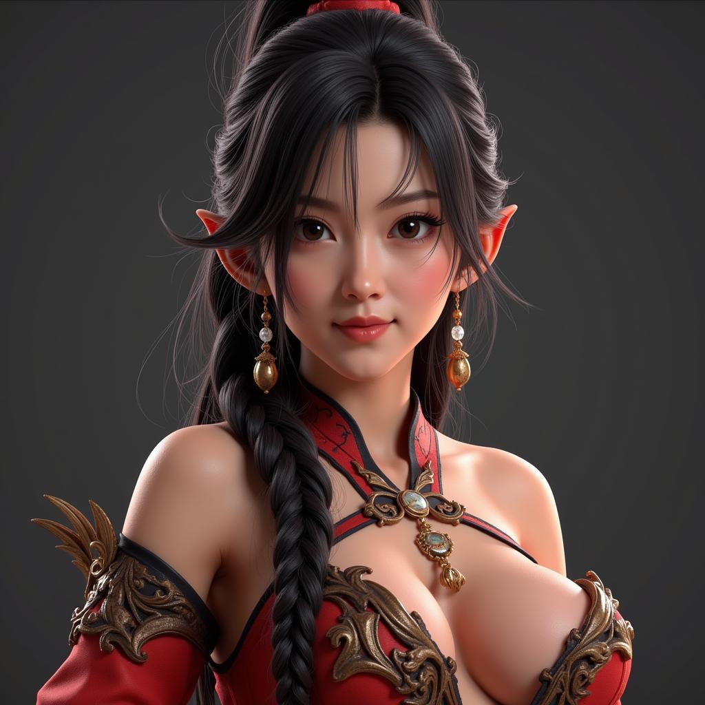 Hình ảnh nhân vật trong game nhập vai trên Chanlong Zing Vn