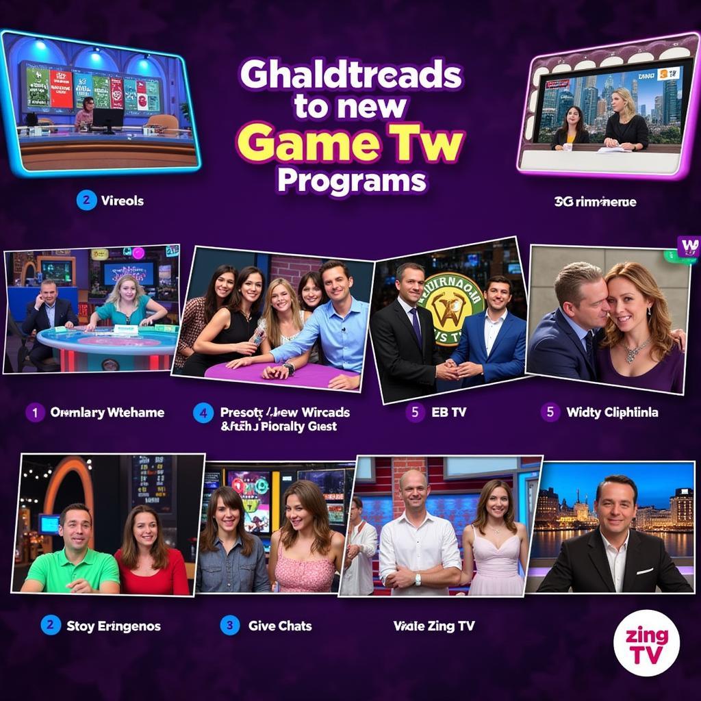 Gameshow và chương trình giải trí Zing TV