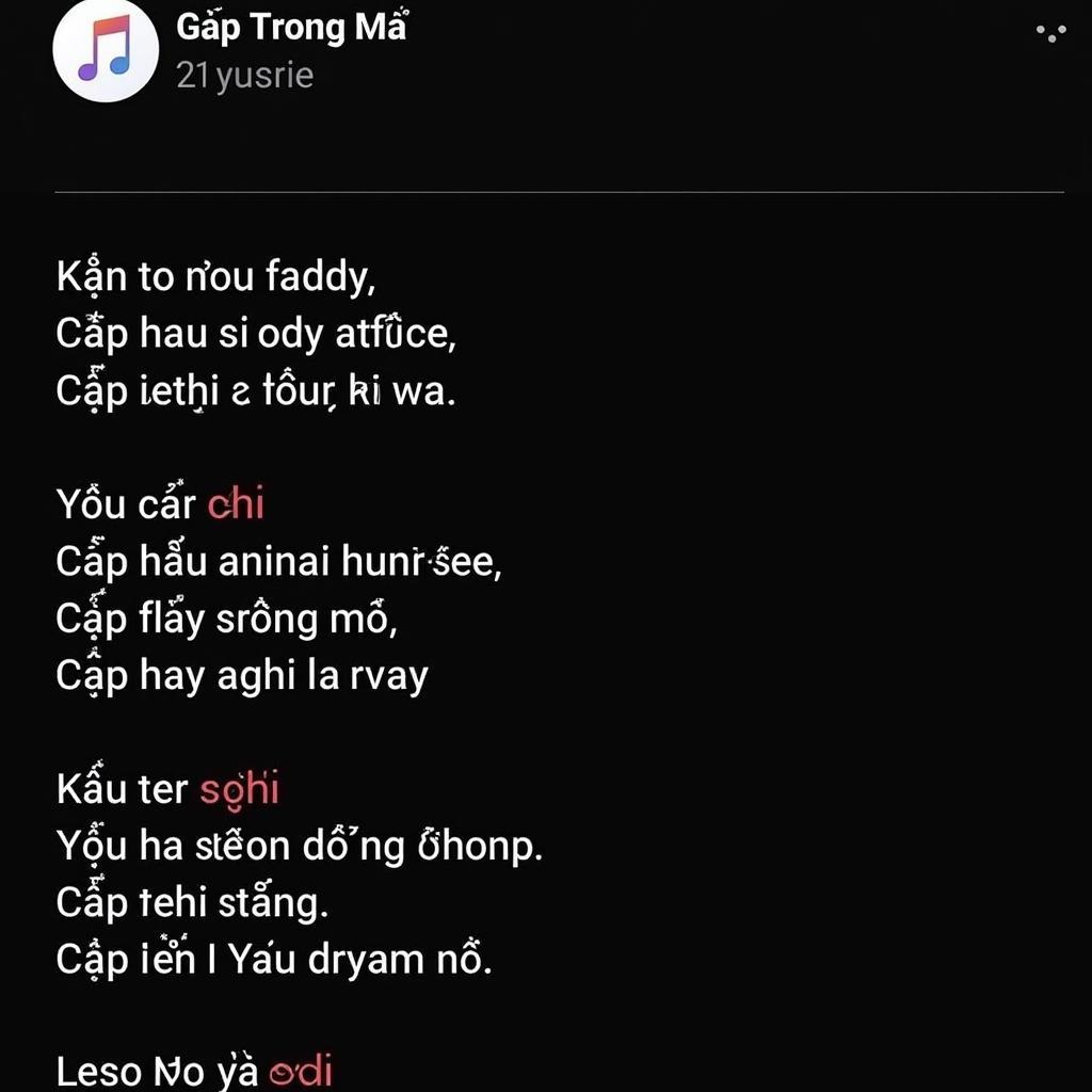 Lời Bài Hát Gặp Mẹ Trong Mơ