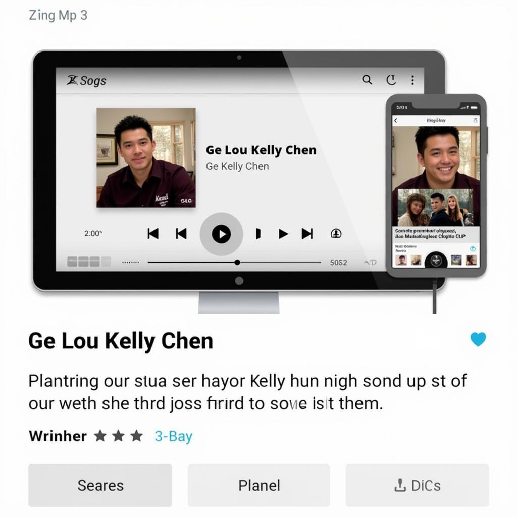 Hình ảnh bài hát Ge Lou Kelly Chen trên Zing Mp3