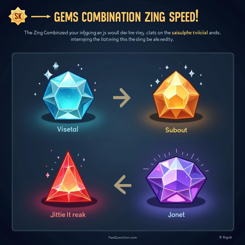 Ghép Gems Zing Speed