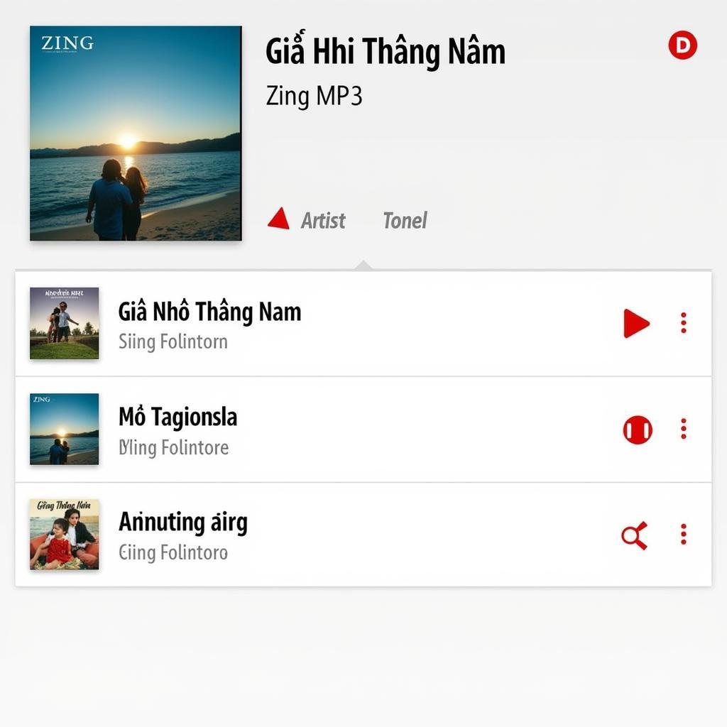 Hình ảnh minh họa bài hát "Giá Như Tháng Năm" trên Zing MP3