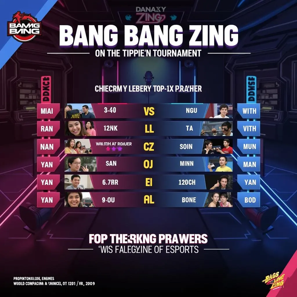 Giải đấu Bang Bang Zing