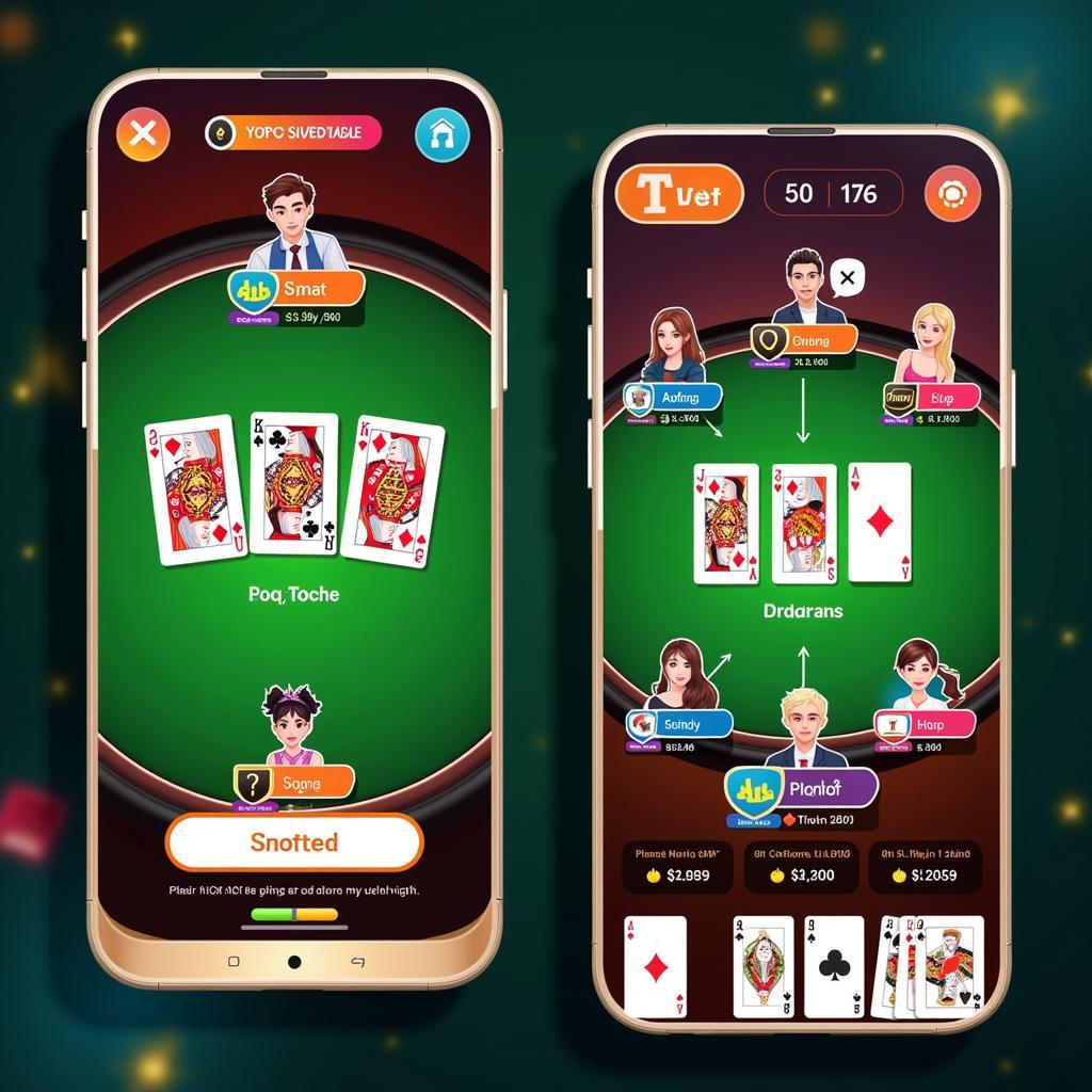 Giao Diện ZingPlay Tiến Lên Miền Nam