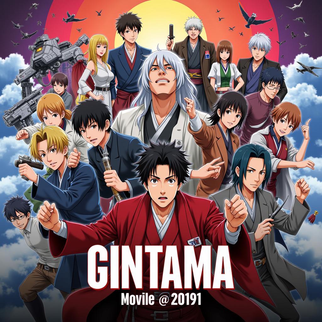 Poster phim Gintama movie 2 Zing TV