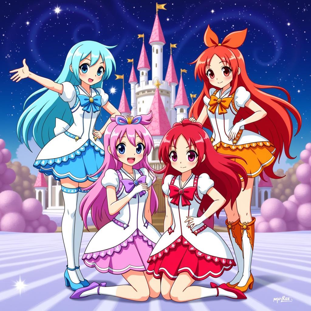 Go Princess Precure: Các nhân vật chính