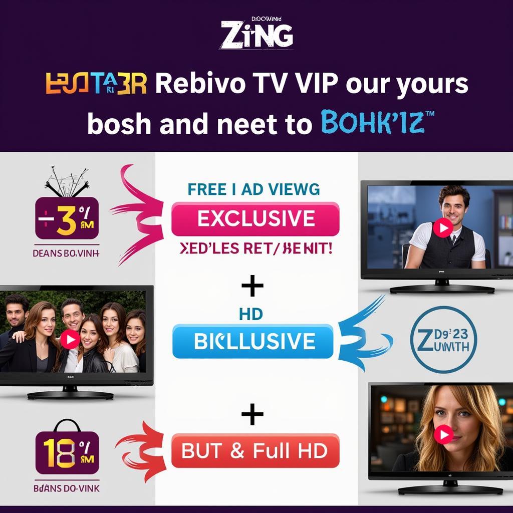 Gói dịch vụ Zing TV VIP