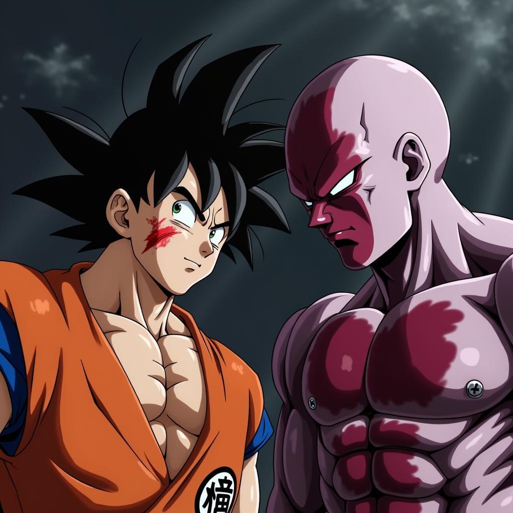 Goku và Jiren sau trận chiến Dragon Ball Super tập 130