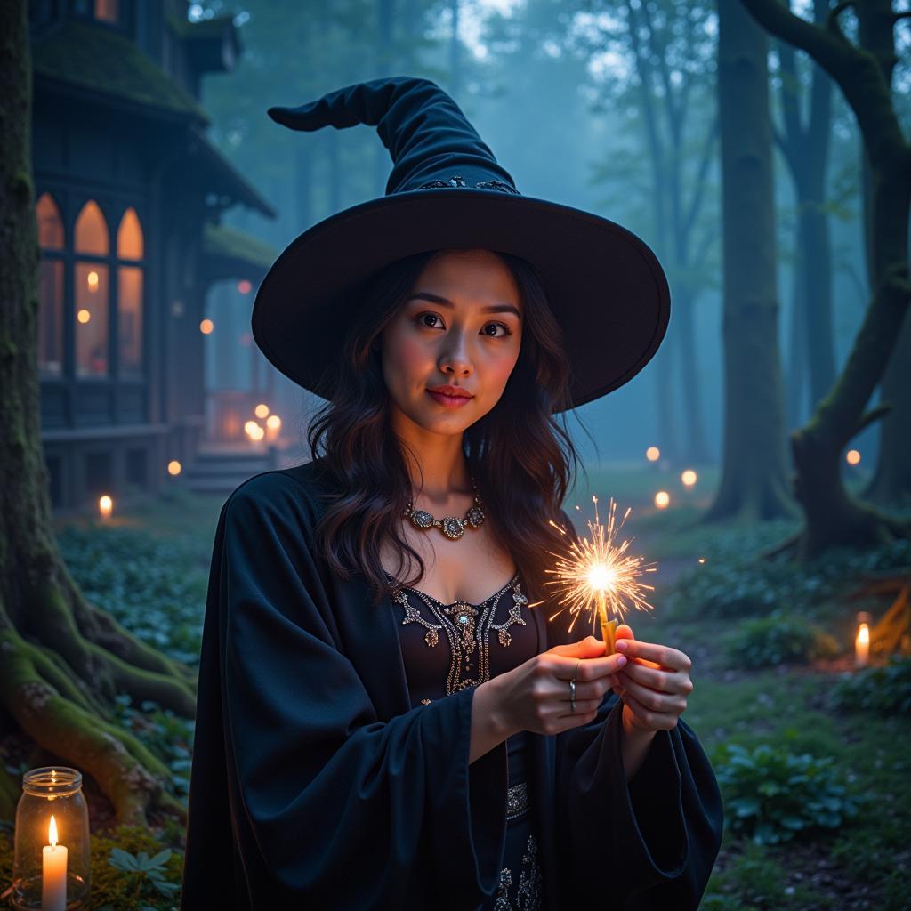 Hình ảnh các cảnh phép thuật tuyệt đẹp trong phim good witch drama zing