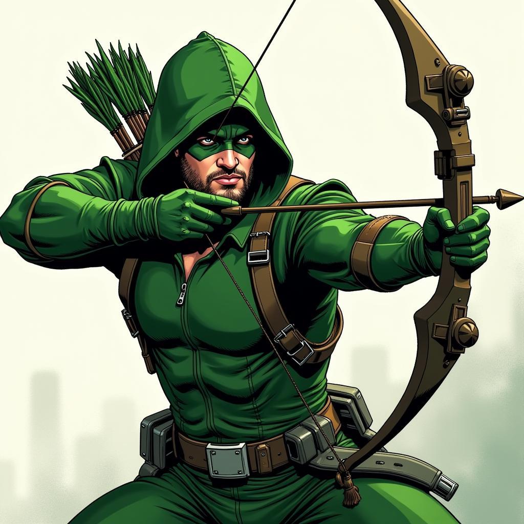 Green Arrow Zing - Biểu tượng xạ thủ