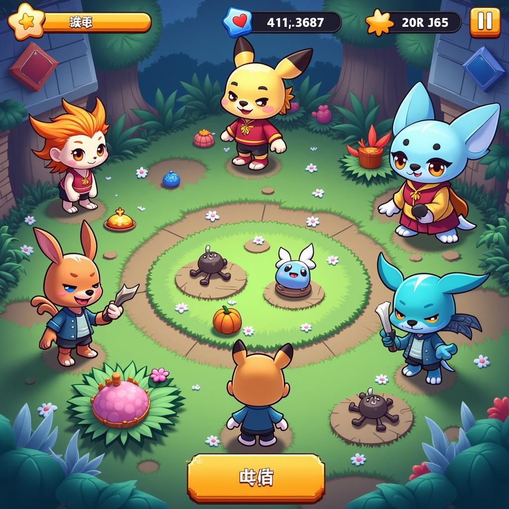 Giao diện game Gunny Lậu Chuẩn Zing