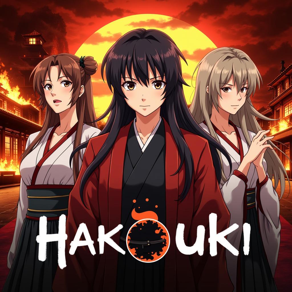 Poster Hakuouki Anime TV Zing