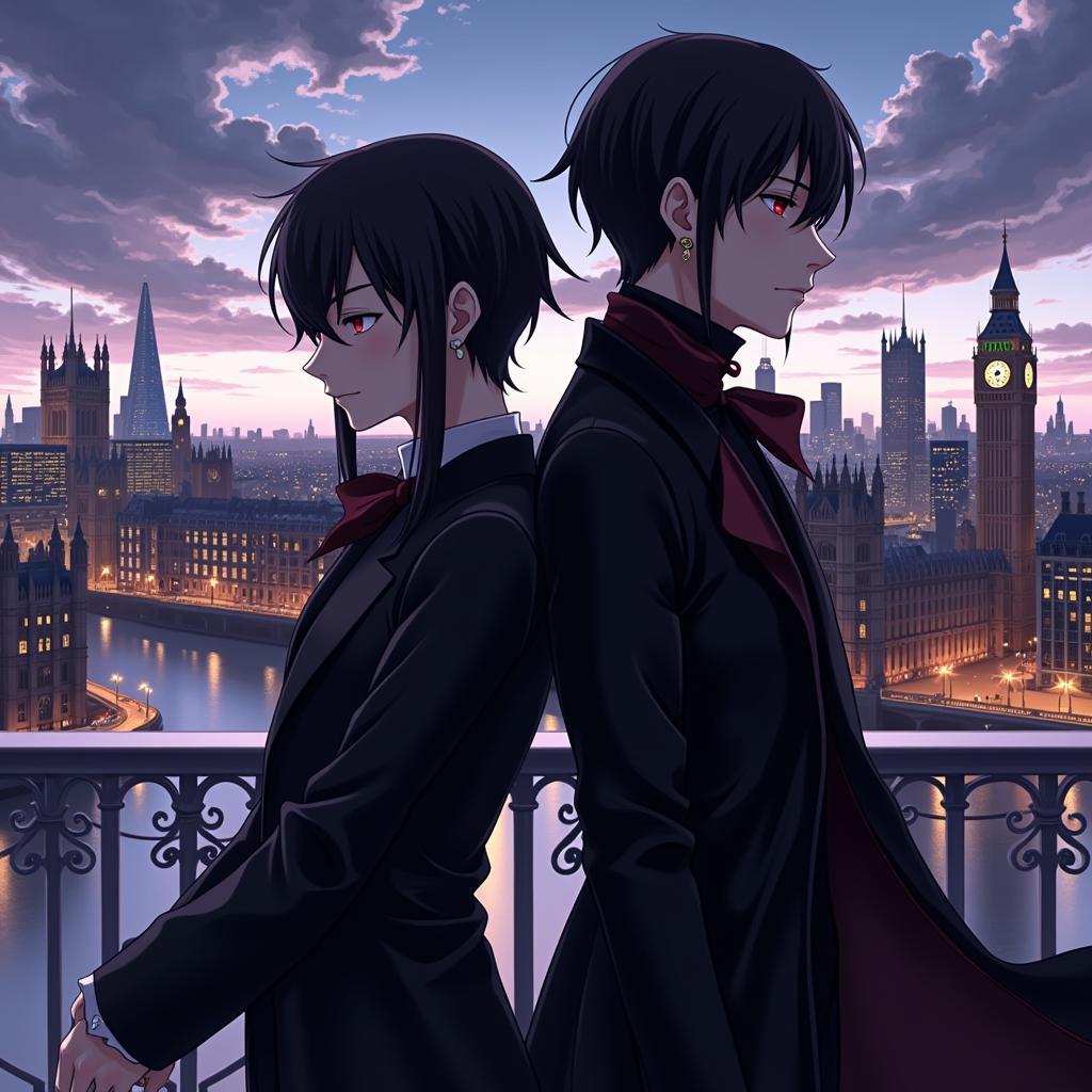 Ciel and Sebastian's journey