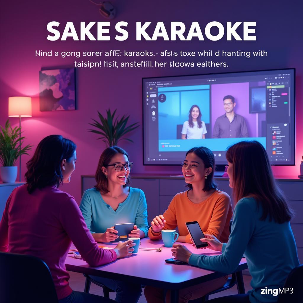 Người dùng hát Karaoke trên Zing MP3