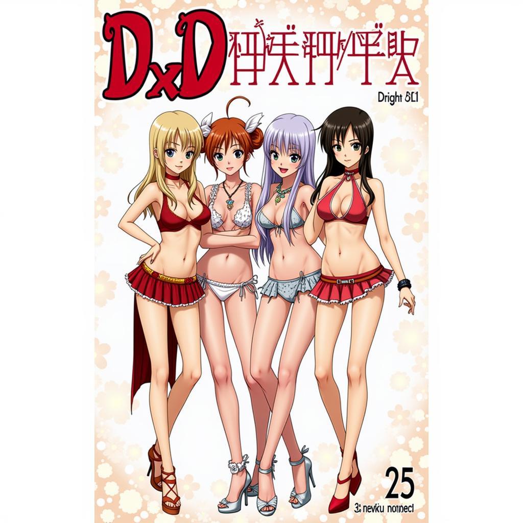 Bìa Light Novel High School DxD Tập 25