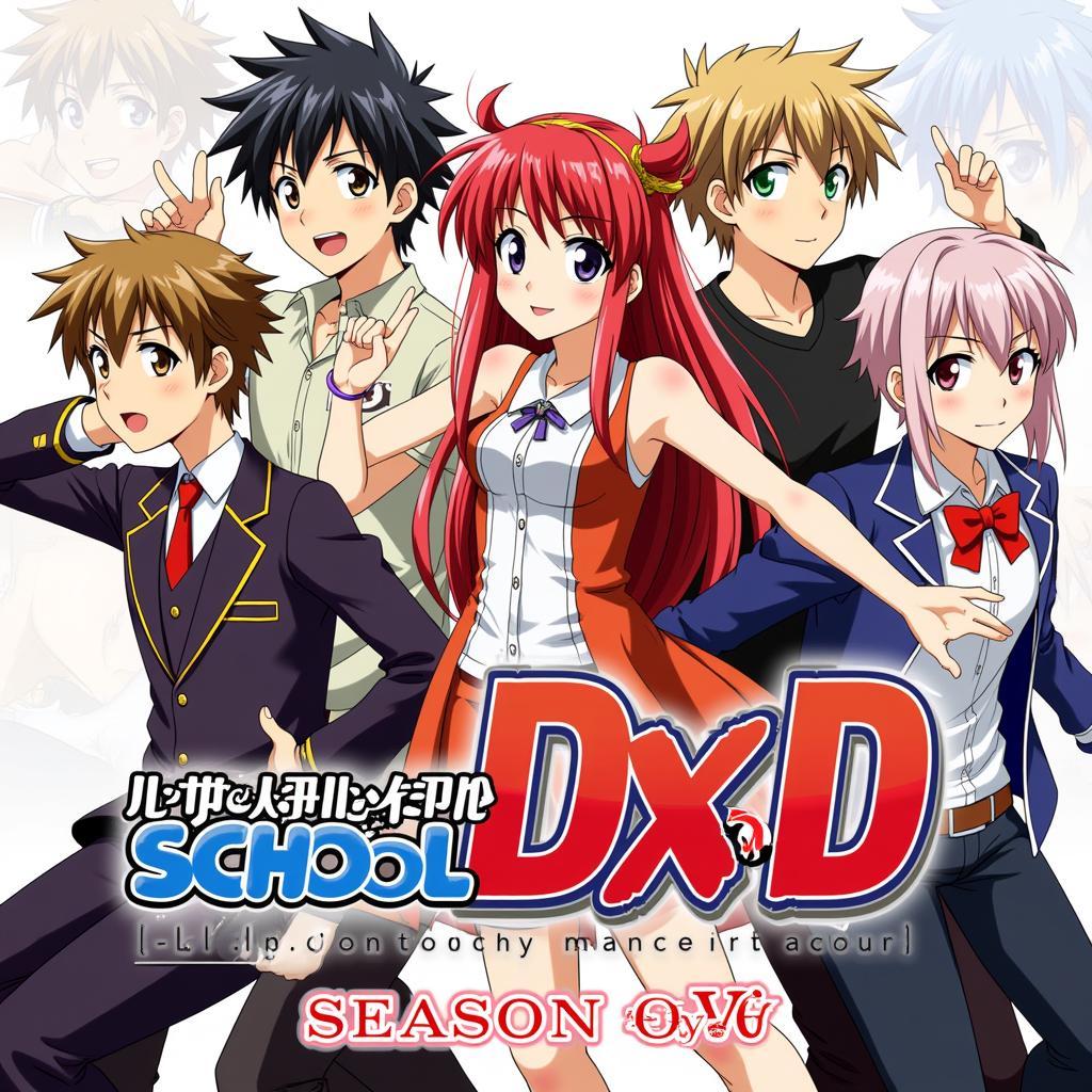 Poster High School DxD Ss4