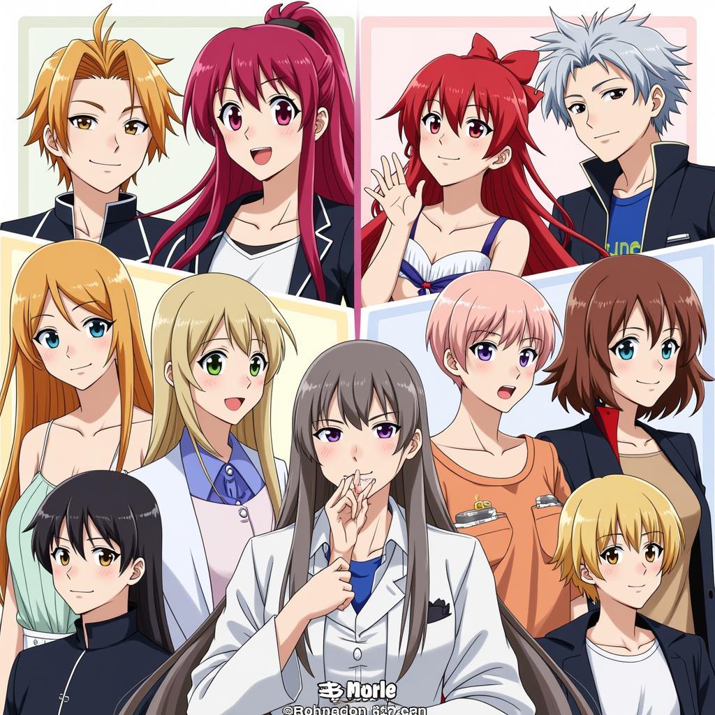 Hình ảnh các nhân vật chính trong Highschool DxD Hero SS1 trên Zing TV