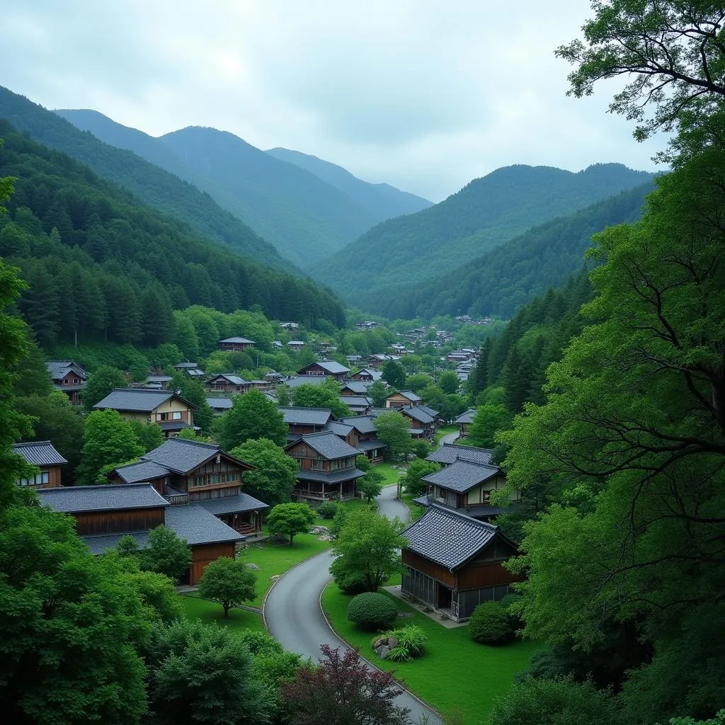 Ngôi Làng Hinamizawa Nơi Diễn Ra Câu Chuyện Kinh Dị