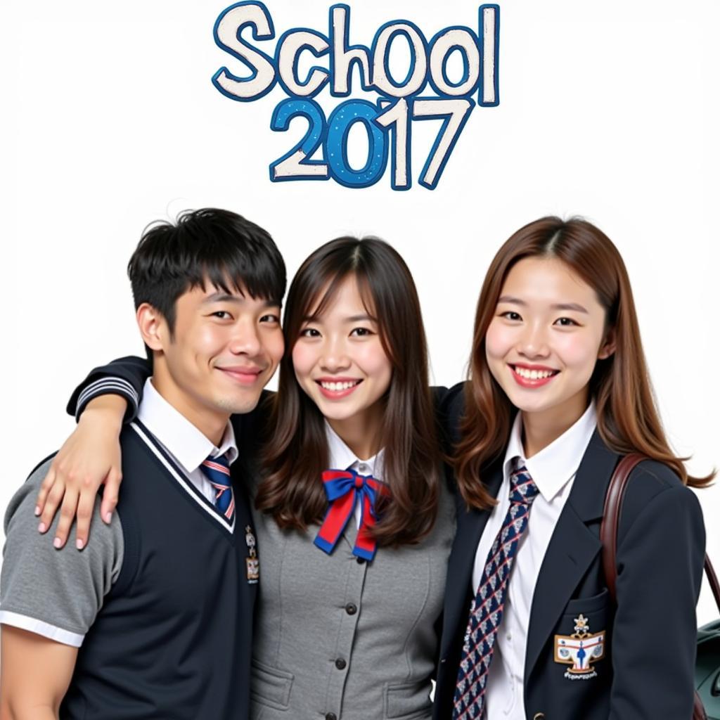 Diễn viên chính trong phim Học Đường 2017