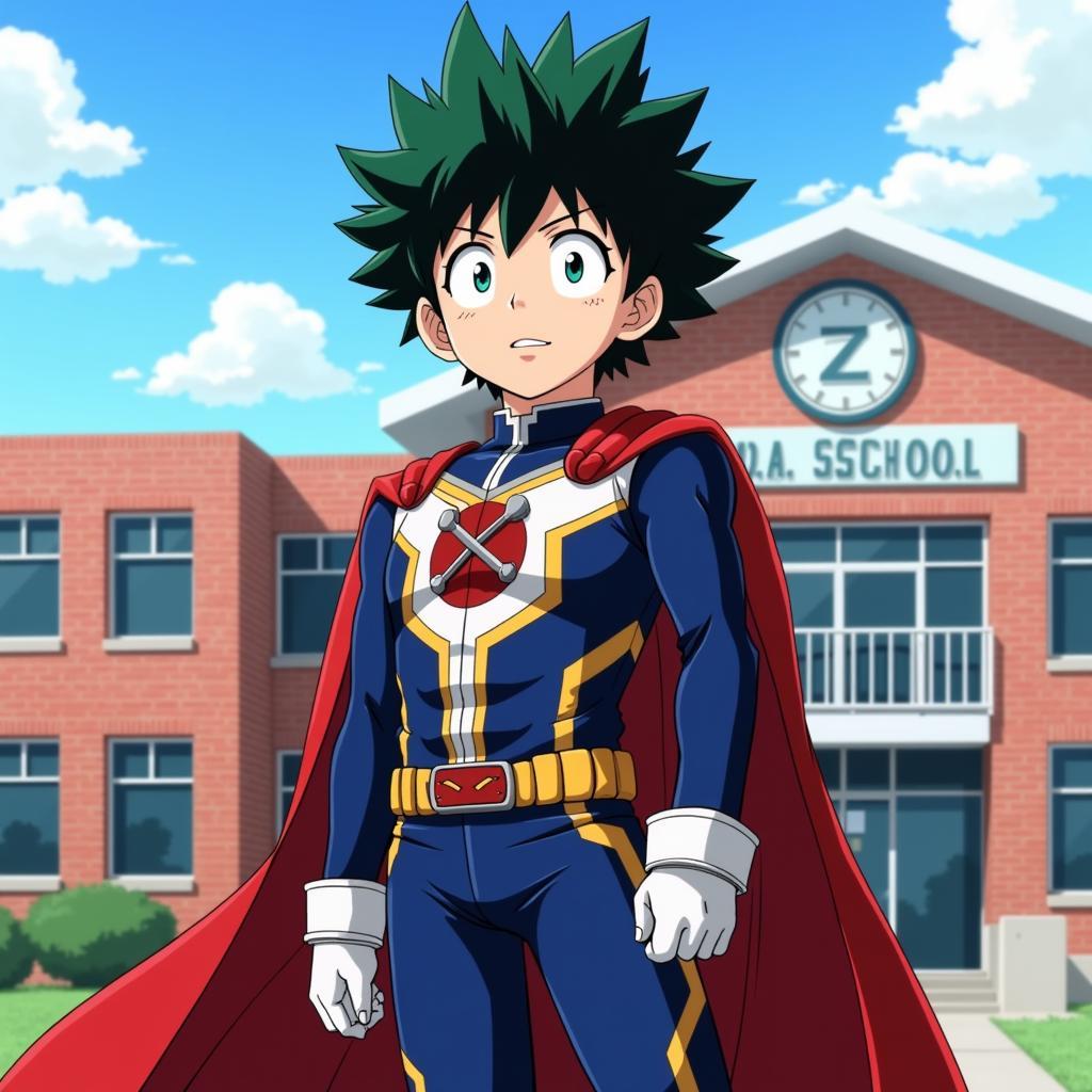 Izuku Midoriya - Học Viện Anh Hùng Phần 1 Zing