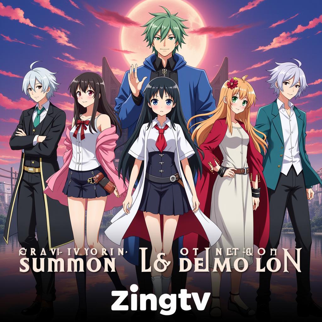 Poster of "How Not to Summon a Demon Lord" on Zing TV