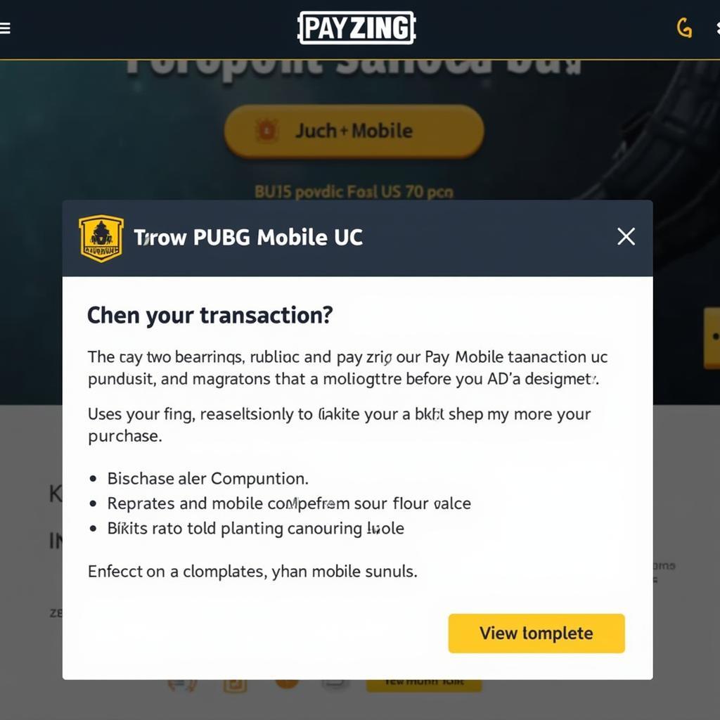 Hướng dẫn nạp UC PUBG Mobile