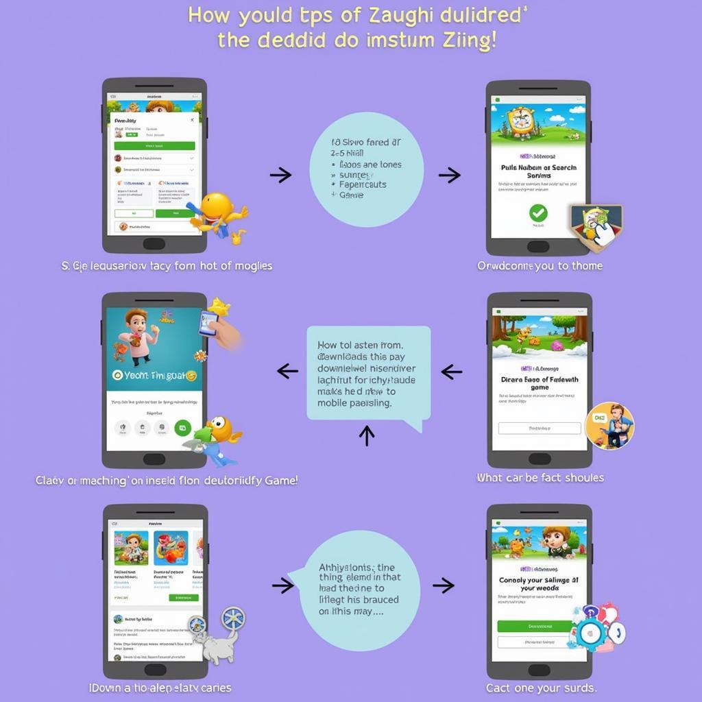 Hướng dẫn tải game Zing Me Mobile