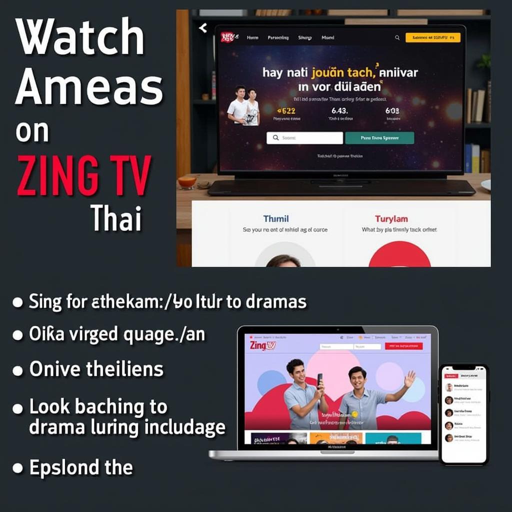 Hướng dẫn chi tiết cách xem phim trên Zing TV Thái