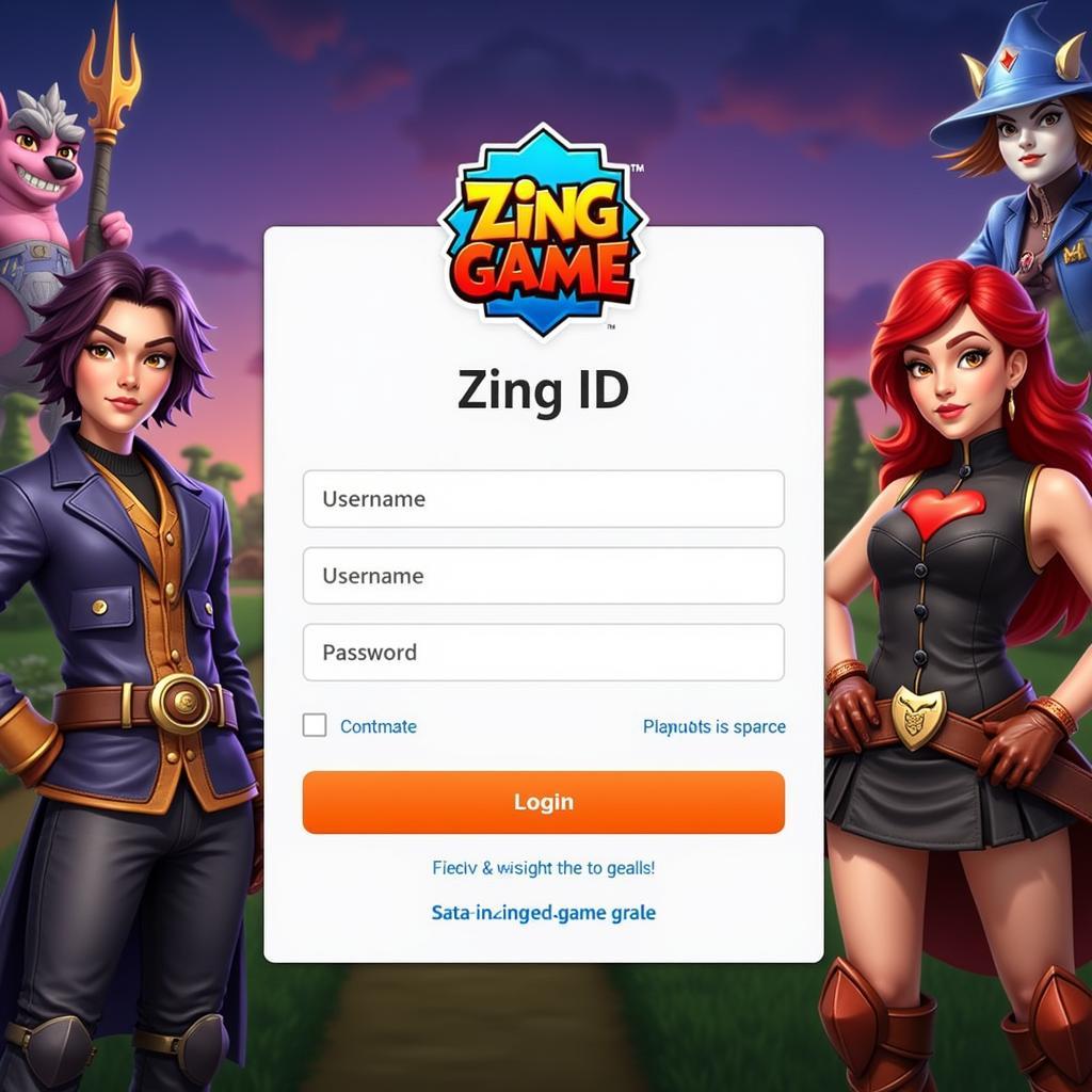 Đăng nhập ID Zing VND