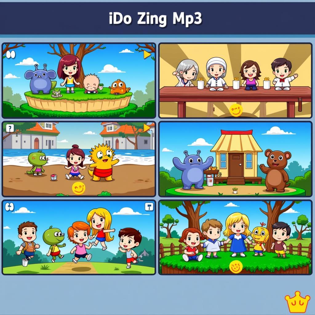 Tính năng game trên iDo Zing Mp3