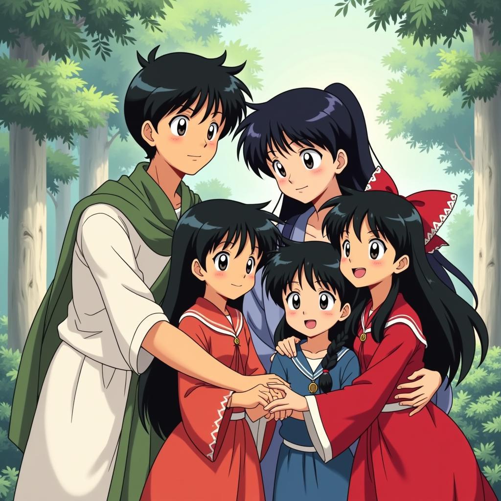 Inuyasha và những người bạn đồng hành