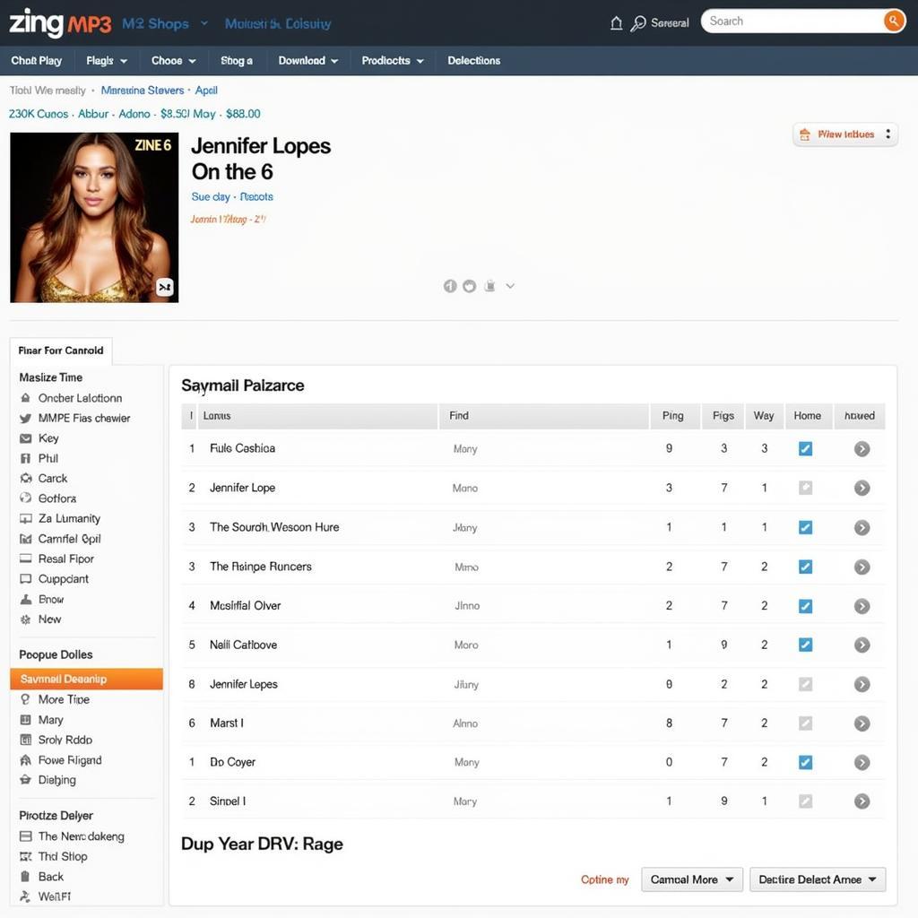 Album "On the 6" của Jennifer Lopez trên Zing MP3