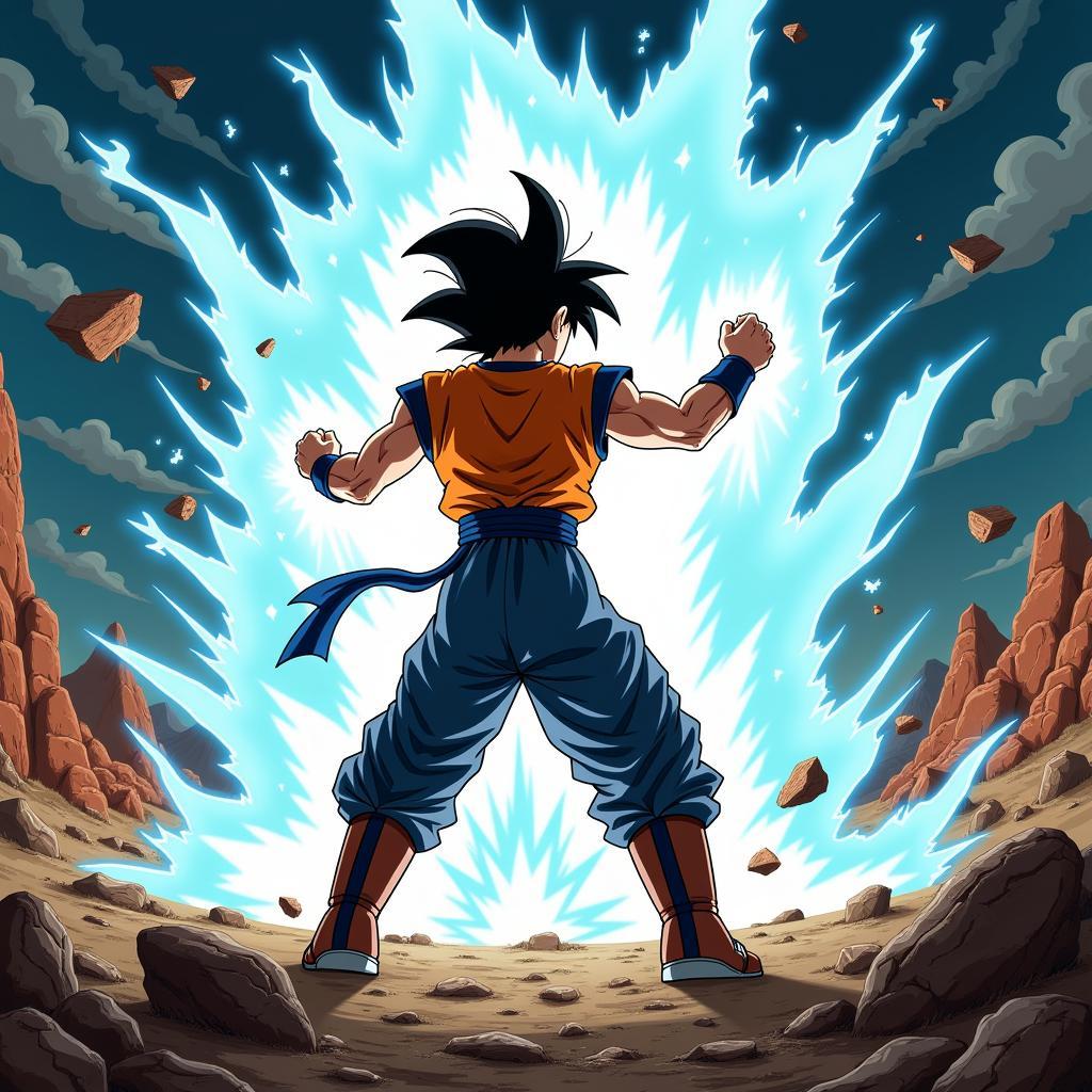 Goku tung chiêu Kamehameha cực mạnh