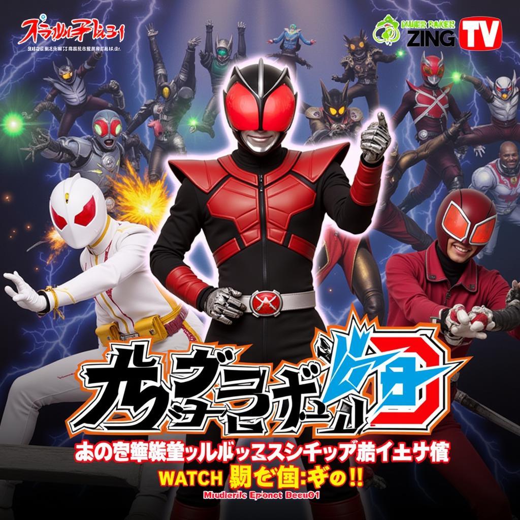 Kamen Rider Den-O tập 1 trên Zing TV: Hình ảnh đẹp