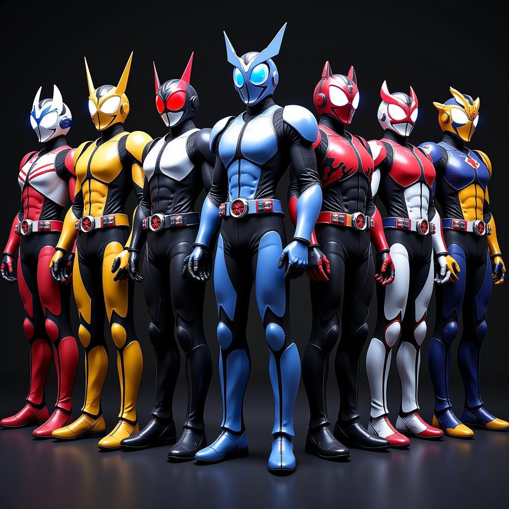 Kamen Rider Ghost Cùng Các Legendary Riders