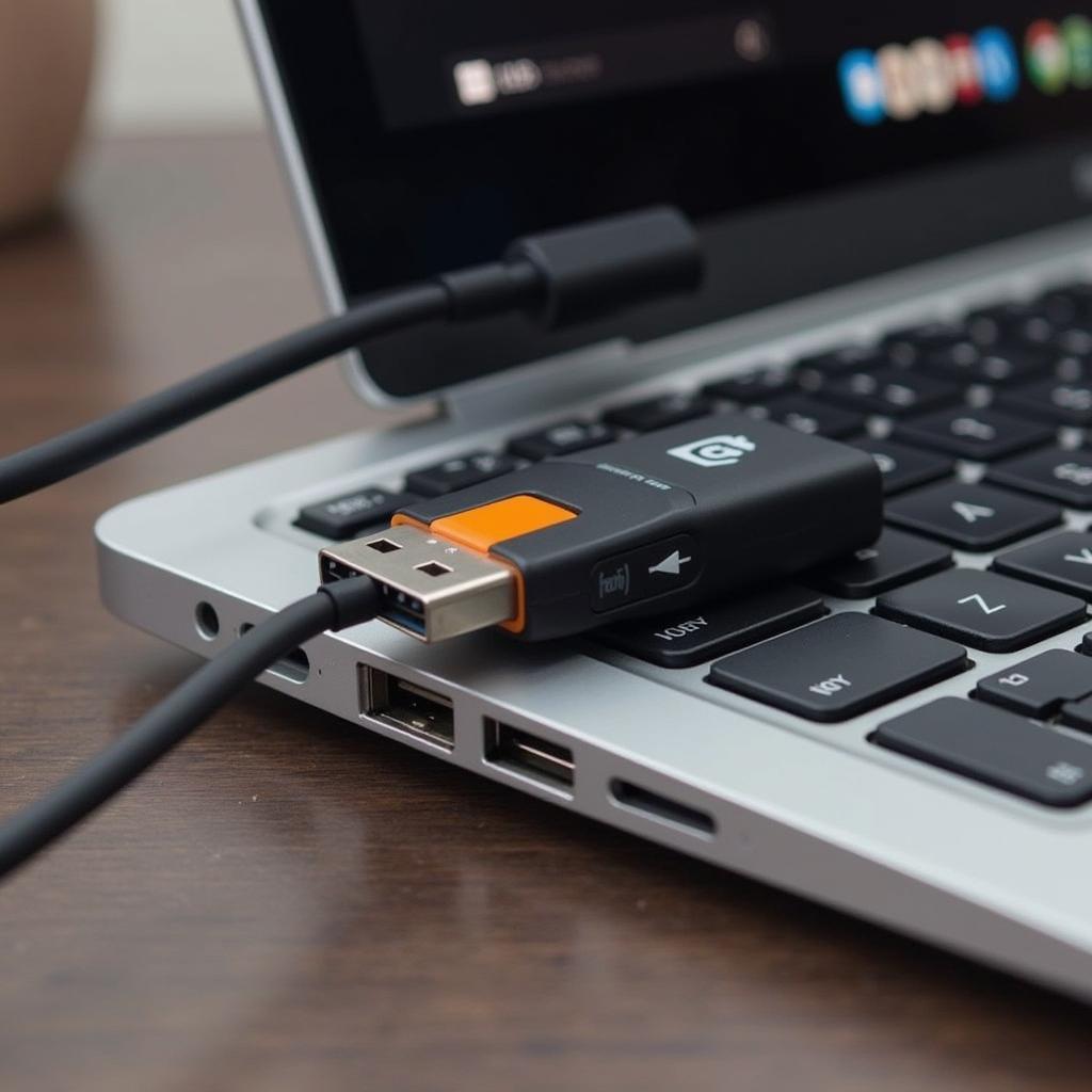 Kết nối USB với máy tính