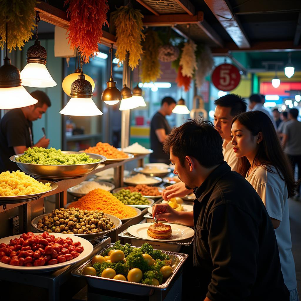 Không gian ẩm thực "Có Em Chung Đường"