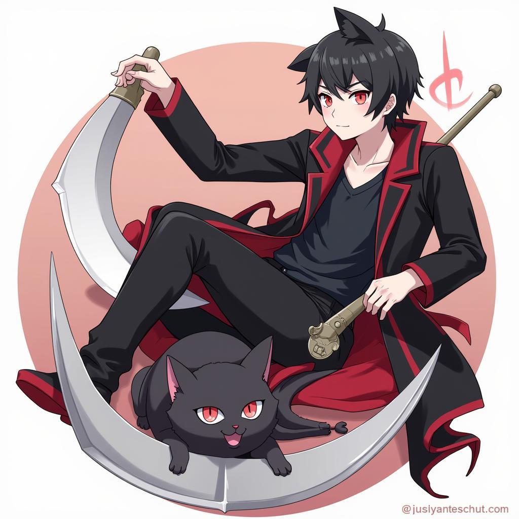 Hình ảnh Kuro - Servamp Lười Biếng