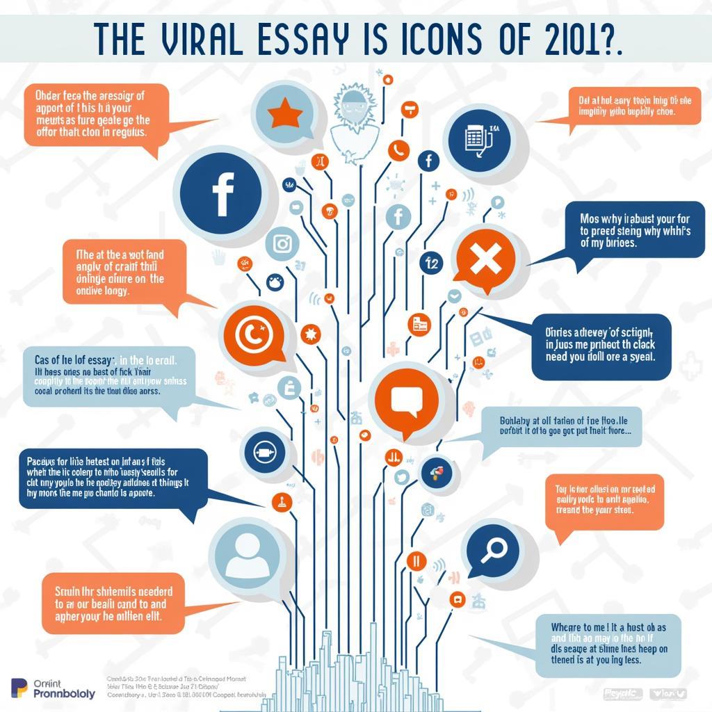 Social media icons with comments and discussions about the essay.