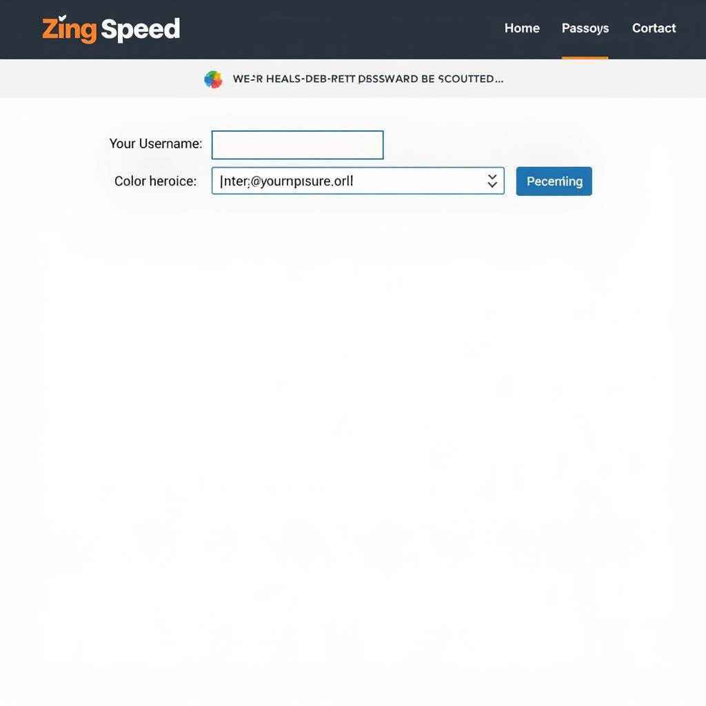 Hướng dẫn lấy lại mật khẩu Zing Speed